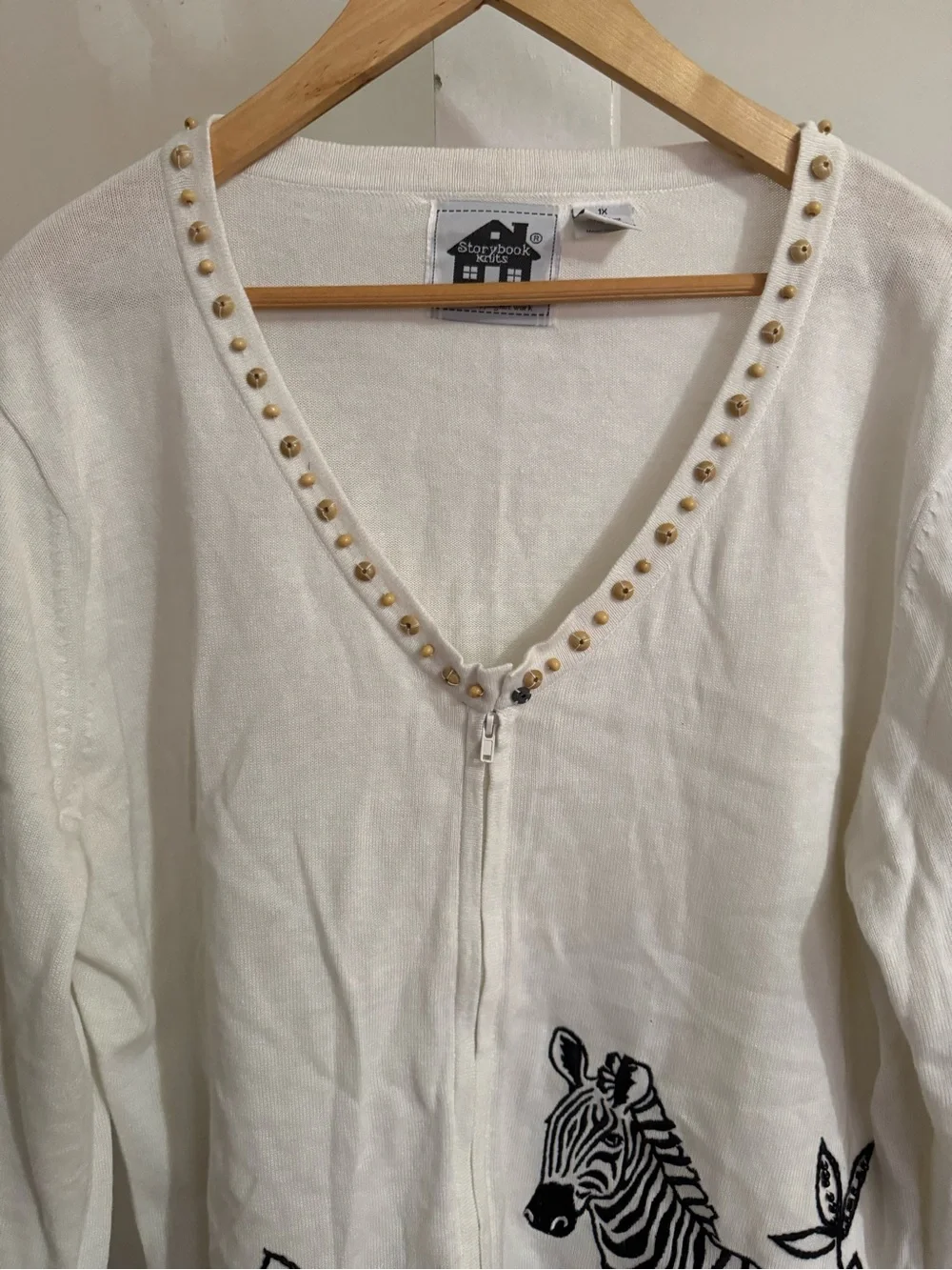 Storybook Knits Zebra Sweater